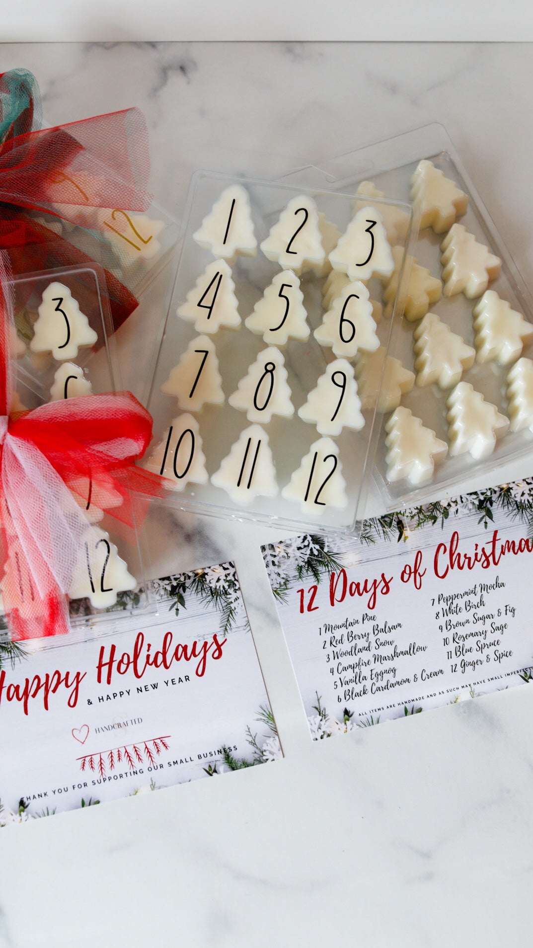 12 Days of Christmas Wax Melts